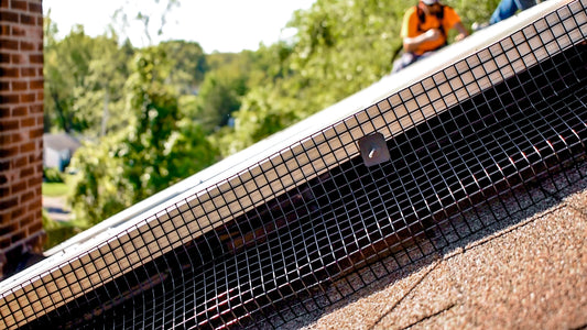 Sunshine scrubbers critter guard installation service for residential panels in DMV.
